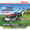 Honda Lawn Mower HRJ196PWDH / HRJ196K1PWUH