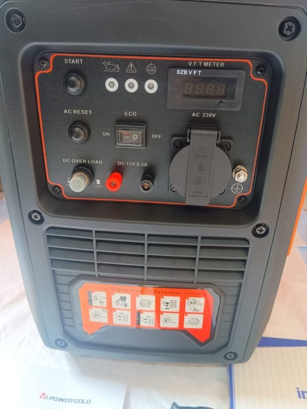 2kw 10Amp 50Hz Super silent Inverter Petrol portable generator single phase - Image 10