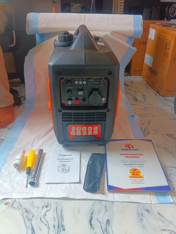 2kw 10Amp 50Hz Super silent Inverter Petrol portable generator single phase - Image 5