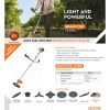 STIHL FS3001 2 Stroke 1HP petrol  grass trimmer brush cutter ( Test Report available) ( 1 year warranty) - Image 5