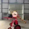 7HP PETROL ENGINE SELF PROPELLED MIST BOOM SPRAYER 100L CAPACITY 12 NOZZLE 4 wheel trolley mist blower power sprayer - Image 4