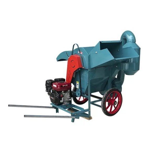 Paddy Rice thresher with 7hp petrol engine