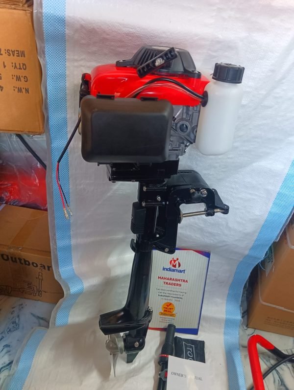 STALLION 5HP 82CC 4 STROKE AIR COOLED PETROL OUTBOARD MOTOR - Image 7