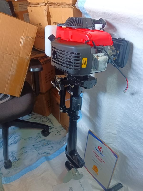 STALLION 5HP 82CC 4 STROKE AIR COOLED PETROL OUTBOARD MOTOR - Image 6