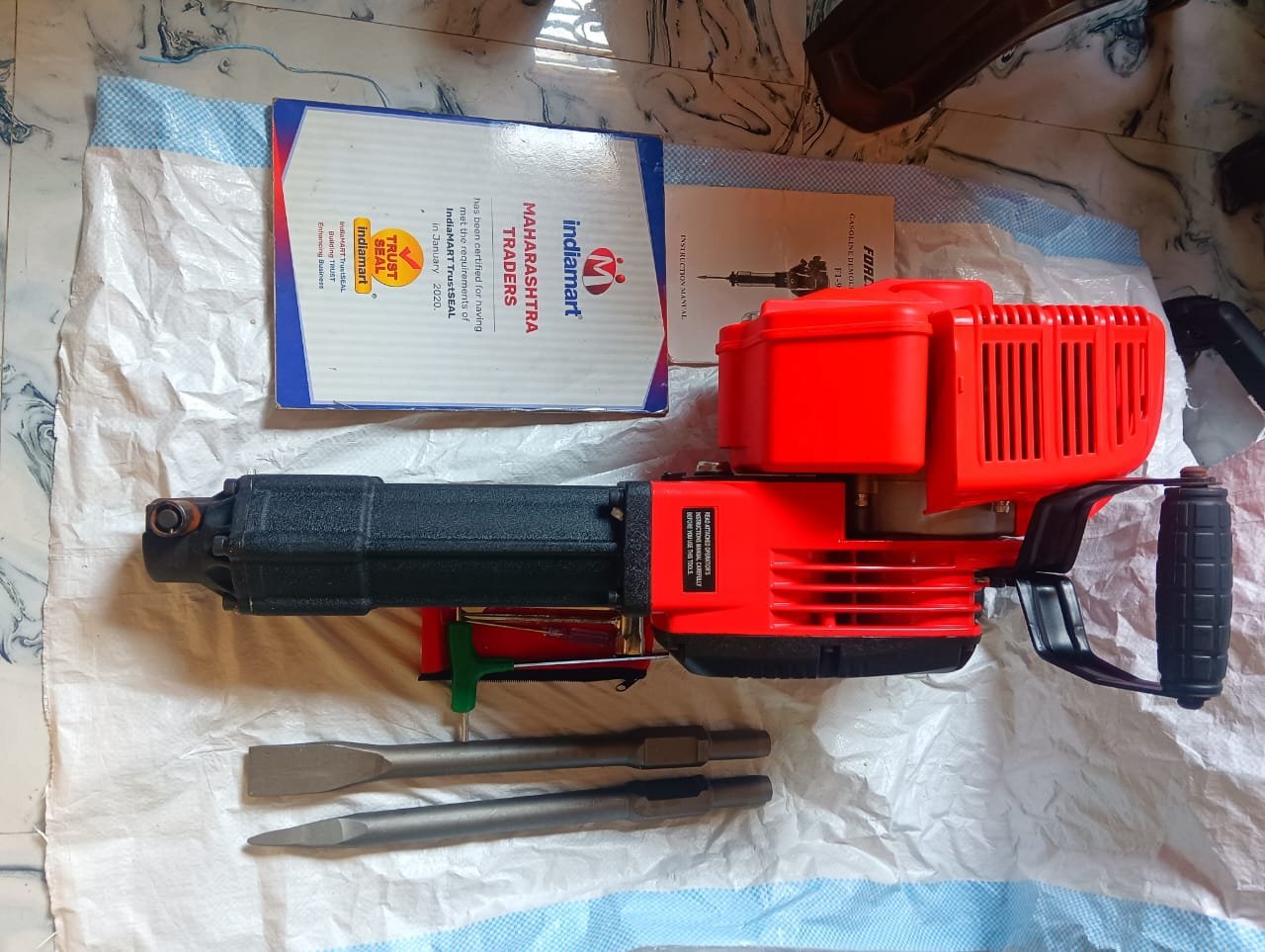 Petrol Jack Hammer Demolition Breakers, 1700W Concrete Jack Hammer ...