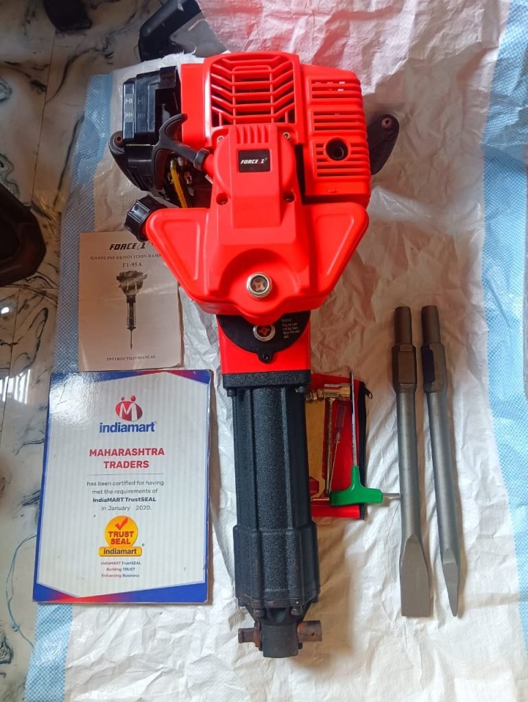 Petrol Jack Hammer Demolition Breakers, 1700W Concrete Jack Hammer ...