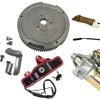 ELECTRIC START KIT STARTER MOTOR IGNITION SWITCH GX160 GX200 5.5HP 6.5HP