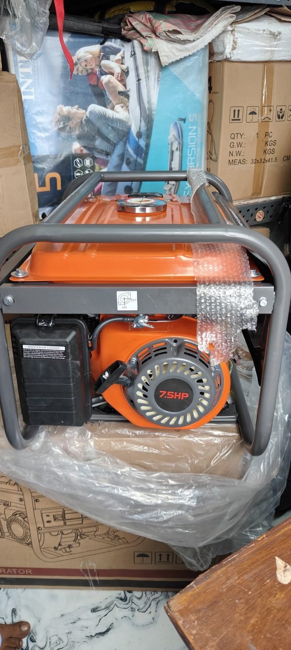 3KVA 1PH 50HZ 210CC 7HP PETROL ENGINE GASOLINE OPEN TYPE SEMI SILENT GENERATOR SET (RECOIL ROPE PULL START)