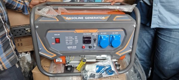 3KVA 1PH 50HZ 210CC 7HP PETROL ENGINE GASOLINE OPEN TYPE SEMI SILENT GENERATOR SET (RECOIL ROPE PULL START) - Image 3