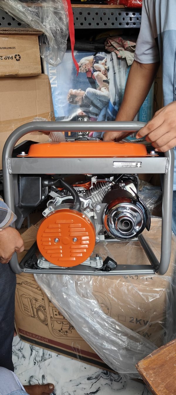 3KVA 1PH 50HZ 210CC 7HP PETROL ENGINE GASOLINE OPEN TYPE SEMI SILENT GENERATOR SET (RECOIL ROPE PULL START) - Image 8