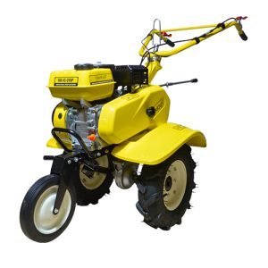 Intercultivators are also called power weeders. These are used for intercultural operations e.g. weeding, turning the soil, aerating etc. These intercultivators are manufactured by using high quality material and advanced techniques, conforming to high standards for use in the varied agriculture soil type. These are fitted with 4 stroke petrol engines and are widely acknowledged in the market for their high quality and performance. KK-IC-210P is a petrol operated equipment that can be used in land that has sufficient moisture. Features: Fuel efficient Compart Design Featuring forward and reverse gears ease to operate Powerful and easy starting Accessories compatible PTO shaft option available in select models Applications: Best suited for vegetables, cotton, tobacco, mango, Banana, Arecanut and guava plantations etc. Gardening and small farm. Used in Secondary inter-cultural/weeding DISCLAIMER: Pictures used are for illustration purpose only. Product specifications are subject to change without prior notice. Performance of machine may vary with User/Field/Working conditions.