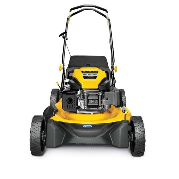 The Cub Cadet 21 INC 11A-B9M5710 is a gas-powered push lawn mower with a 21-inch cutting width. It has a 159cc Cub Cadet OHV engine and a 3-in-1 bag, mulch, and side discharge function. The mower also has 11-inch rear wheels for optimal stability and control. Here are some key features of the Cub Cadet 21 INC 11A-B9M5710: Powerful 159cc engine: The mower is equipped with a powerful 159cc Cub Cadet® OHV engine that can handle even the toughest grass and weeds. 3-in-1 bag, mulch, and side discharge: You can choose to bag your clippings, mulch them back into your lawn, or discharge them to the side. 21-inch cutting width: The mower has a 21-inch cutting width, making it ideal for medium-sized lawns. 11-inch rear wheels: The 11-inch rear wheels provide optimal stability and control, even on uneven terrain.