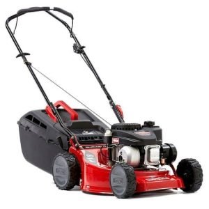 The Duracut 820 lawn mower features a 46cm (18"), 1.8mm steel deck with a powerful 159cc Rover OHV 800 engine and mulch plug. With 4 high lift swing back blades and a 45L catcher with fill indicator, and the Dracut 820 is ideal for mowing small to medium outdoor areas with fine to rough grass and will deliver an even cut that will make your lawn the envy of your neighbours. Weekends are made for mowing, and there is no better feeling than looking back at a job well done. Take pride in your lawn with the Rover Duracut range of Steel deck lawn Mowers. With 46cm (18"), 1.8mm high arch steel decks and Rover OHV engines, the Rover Duracut range is ideal for small to medium backyards. Engine: 159cc Rover Cutting Width: 46cm (18") steel deck Safe Stop Engine Break: Yes Blades: 4 swing back blades for superior cutting & catching Grass Catcher Capacity: 45L Shipping Dimensions: 90cm x 50cm Shipping Weight: 38kg Safety Stop Safety is at the forefront of the design and with its safe stop technology, the mower will stop automatically if the user is not in control, minimising injury, and providing peace of mind. Ball Bearing Wheels Help reduce friction when pushing saving your time and money 159cc Rover Engine Ideal for small yards cutting fine to medium yards with ease 46CM (18") CUTTING DECK 4 SWING BACK BLADES, Brand: Rover Model: Durocut 820 Cutting Width: 18 Inch Color: Red Cutting Height: 15 mm - 75 mm Forward Speed: Constant Displacement: 159 CC Weight: 35 Kgs