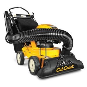 The CSV 070 Chipper Shredder Vacuum 24A-07MP710 is a versatile outdoor power tool that combines the functions of a chipper, shredder, and vacuum. It's designed to efficiently handle various yard debris, including leaves, branches, and twigs. Here are some key features and specifications: Chipper Function: Accepts branches up to 1.5 inches in diameter. Features a hardened steel blade for efficient chipping. Offers an 8:1 reduction ratio, reducing the volume of chipped material. Shredder Function: Utilizes 6 cast-steel flails to shred leaves, twigs, and other small debris. Provides a high-quality shredded material that can be used for mulching. Vacuum Function: Features a 24-inch vacuum width for effective leaf and debris removal. Includes a 7-foot on-board vacuum hose for easy maneuverability. Offers a 3-foot standard vacuum hose attachment for additional reach. Additional Features: Powered by a reliable 159cc Cub Cadet engine. Features a dustless 2-bushel felt-lined debris bag.