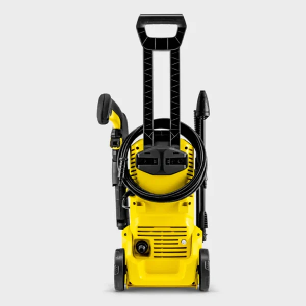 The Karcher K2 Premium is a compact yet powerful pressure washer designed for efficient cleaning of various surfaces around your home and garden. Compact Design: With dimensions of 242 x 285 x 790 mm and a weight of 4.4 kg without accessories, the K2 Premium is easy to handle and store. Powerful Performance: Delivers a maximum pressure of 110 bar and a water flow rate of up to 360 liters per hour, effectively removing dirt and grime.   Efficient Cleaning: Covers an area of up to 20 square meters per hour, ensuring quick and efficient cleaning.    Safe Operation: The maximum inlet temperature of 40°C prevents damage to the pressure washer. Powerful Motor: Equipped with a 1400-watt motor for reliable performance.  These technical specifications highlight the K2 Premium's ability to deliver efficient and effective cleaning while maintaining a compact and user-friendly design.