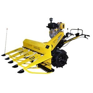 Displacement: 296 cc Speed: 3600 RPM Engine/Fuel: 4-Stroke/Diesel Fuel Tank Capacity: 4 L Fuel Consumption: 600 ml/hr Cutting Width: 1200 mm Cutting Height: 50 mm Productivity: 5-7.5 hr/ha