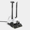 The SC 4 EasyFix steam cleaner offers a high level of convenience, boasting an integrated cable storage compartment, an accessory storage compartment and a parking position for the floor nozzle.The EasyFix floor nozzle guarantees excellent ergonomics thanks to its flexible joint, whilst lamella technology provides sparkling clean results. Using the convenient hook-and-loop system, the floor cleaning cloth can be quickly and easily attached to the floor nozzle and removed again without having to come into contact with dirt. Using two-step steam regulation, the steam intensity can be adapted to the surface and the dirt.The wide range of accessories will quickly make tiles, hobs, exhaust hoods and even the smallest of gaps shine like new – removing even the most stubborn dirt.The permanently refillable and removable water tank enables uninterrupted cleaning. The SC 4 EasyFix cleans without chemicals and can be used practically anywhere in the home. Thorough cleaning with the Kärcher steam cleaner removes 99.999% of viruses* and 99.99% of all common household bacteria** from typical household hard surfaces.