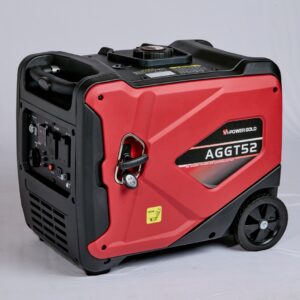 The VI POWER GOLD Silent Inverter Generator AGGT52 (5KW) is a high-capacity, portable power solution designed to meet the needs of residential, commercial, and outdoor applications. Offering advanced inverter technology, it delivers clean, stable electricity with low noise, making it ideal for sensitive electronic devices and environments where quiet operation is crucial. Key Features: 5KW Power Output: Provides ample power to run large appliances, power tools, and multiple devices simultaneously, making it suitable for both home backup and commercial use. Silent Operation: Engineered for ultra-quiet performance, this generator operates with minimal noise, making it ideal for residential areas, outdoor events, and camping trips. Inverter Technology: Delivers clean, stable power with low Total Harmonic Distortion (THD), ensuring safe operation of sensitive electronics like laptops, smartphones, TVs, and medical equipment. Fuel-Efficient Engine: Optimized for extended runtime, this engine reduces fuel consumption and operational costs, making it more eco-friendly. Portable Design: Compact and lightweight, with a sturdy handle for easy transportation and convenient storage. Eco Mode: Automatically adjusts the engine speed based on power demand, enhancing fuel efficiency and reducing unnecessary noise. Electric Start & User-Friendly Controls: Features an electric start system for quick and easy ignition, along with a clear control panel that provides status indicators for easy monitoring. Safety Features: Includes overload protection, low oil shutdown, and circuit breakers to ensure the generatorβs safety and the protection of connected devices. The VI POWER GOLD Silent Inverter Generator AGGT52 (5KW) is perfect for those seeking a high-performance, reliable, and quiet generator to power a range of devices at home, during travel, or in outdoor environments, while maintaining efficiency and ease of use. The VI POWER GOLD Silent Inverter Generator AGGT52 (5KW) is a high-capacity, portable power solution designed to meet the needs of residential, commercial, and outdoor applications. Offering advanced inverter technology, it delivers clean, stable electricity with low noise, making it ideal for sensitive electronic devices and environments where quiet operation is crucial. Key Features: 5KW Power Output: Provides ample power to run large appliances, power tools, and multiple devices simultaneously, making it suitable for both home backup and commercial use. Silent Operation: Engineered for ultra-quiet performance, this generator operates with minimal noise, making it ideal for residential areas, outdoor events, and camping trips. Inverter Technology: Delivers clean, stable power with low Total Harmonic Distortion (THD), ensuring safe operation of sensitive electronics like laptops, smartphones, TVs, and medical equipment. Fuel-Efficient Engine: Optimized for extended runtime, this engine reduces fuel consumption and operational costs, making it more eco-friendly. Portable Design: Compact and lightweight, with a sturdy handle for easy transportation and convenient storage. Eco Mode: Automatically adjusts the engine speed based on power demand, enhancing fuel efficiency and reducing unnecessary noise. Electric Start & User-Friendly Controls: Features an electric start system for quick and easy ignition, along with a clear control panel that provides status indicators for easy monitoring. Safety Features: Includes overload protection, low oil shutdown, and circuit breakers to ensure the generatorβs safety and the protection of connected devices. The VI POWER GOLD Silent Inverter Generator AGGT52 (5KW) is perfect for those seeking a high-performance, reliable, and quiet generator to power a range of devices at home, during travel, or in outdoor environments, while maintaining efficiency and ease of use.