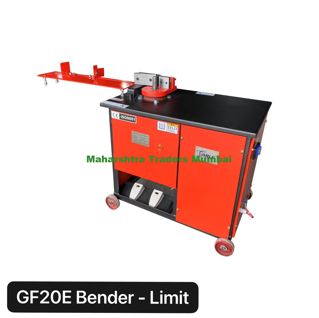 Ring Making Machine Blueline (Eco) 1Phase Digital Type 1 ing Making Machine Blueline (Eco) GF20 (1-Phase, Digital Type) The Blueline (Eco) GF20 Ring Making Machine with 1-Phase Digital Control is an economical and efficient solution for precise ring fabrication. It is tailored for small to medium-scale construction projects, offering simplicity, portability, and reliable digital functionality. Key Features: Bending Capacity: Efficiently bends steel bars up to 20 mm in diameter, suitable for various reinforcement applications. Digital Interface: Includes a straightforward digital control system, allowing operators to set and adjust ring dimensions with accuracy and ease. Single-Phase Motor: Powered by a 1-phase motor, making it easy to operate in most standard electrical environments without special connections. Compact and Lightweight: Designed for easy mobility and installation at different job sites, ideal for contractors on the move. Durable Construction: Built with high-quality materials to ensure longevity and consistent performance under regular use. Cost-Effective Operation: Combines low energy consumption with high output, delivering great value for small to medium-scale projects. Easy Maintenance: Features a simple and robust design, minimizing downtime and maintenance costs. Safety Features: Comes equipped with an emergency stop and protective components to ensure operator safety during use. Applications: Suitable for making reinforcement rings for columns, pipes, and other curved concrete structures. Commonly used in precast concrete manufacturing and other steel fabrication processes. Ideal for small to medium-sized construction projects needing accurate and consistent ring production. The Blueline (Eco) GF20 (1-Phase, Digital Type) combines affordability with essential digital functionality, making it a practical choice for professionals seeking a reliable and efficient ring-making machine for everyday construction needs.