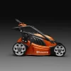 Electric and easy-to-manoeuvre lawn mower with collector An easy to start, easy to use and virtually maintenance-free lawn mower, ideal for mid-sized gardens and for trimming smaller, complex areas. Highly manoeuvrable, with ergonomically shaped adjustable handle and a near-silent motor with no direct emissions. Large 50L fabric grass bag and central cutting height adjuster for tidy, professional results.