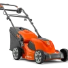 Electric and easy-to-manoeuvre lawn mower with collector An easy to start, easy to use and virtually maintenance-free lawn mower, ideal for mid-sized gardens and for trimming smaller, complex areas. Highly manoeuvrable, with ergonomically shaped adjustable handle and a near-silent motor with no direct emissions. Large 50L fabric grass bag and central cutting height adjuster for tidy, professional results.