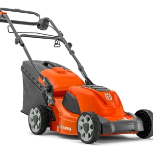 Electric and easy-to-manoeuvre lawn mower with collector An easy to start, easy to use and virtually maintenance-free lawn mower, ideal for mid-sized gardens and for trimming smaller, complex areas. Highly manoeuvrable, with ergonomically shaped adjustable handle and a near-silent motor with no direct emissions. Large 50L fabric grass bag and central cutting height adjuster for tidy, professional results.