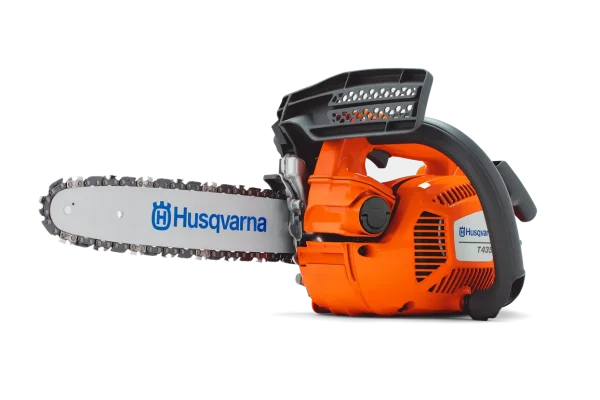 Mid-sized 35cc top-handle chainsaw for all-round pruning and clearing Mid-sized X-Torq® tree care saw. It´s a lightweight powerful chainsaw for pruning in parks as well as vineyards and fruit orchards. The low weight and well-balanced saw body makes it very easy to work with.