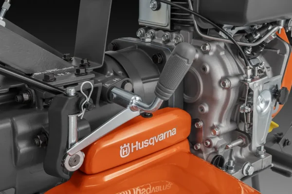 TF 545D+ A tough, powerful tiller that gives you reliability, efficiency and long-lasting Husqvarna durability. Easy-starting diesel engine with oil bath air filter ensures long service life, even when used in dry, dusty environments – while the fully sealed transmission (with direct clutch, two forward speeds and one reverse) means it’s also perfectly suited to the wet. A wide range of useful accessories connected via the AUX PTO make it a truly versatile machine.