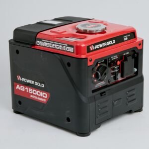 INVERTER (PORTABLE) GENERATOR AG1500IO (1KW) A compact and efficient power solution for your on-the-go needs. Key Features: Portable Design: Lightweight and easy to transport. Inverter Technology: Provides clean, stable power for sensitive electronics. Fuel-Efficient Engine: Optimized for efficient fuel consumption. Quiet Operation: Reduced noise levels for a peaceful experience. Multiple Outlets: Convenient power outlets for various devices. Easy Start: Reliable and hassle-free starting. Durable Construction: Built to withstand tough conditions.