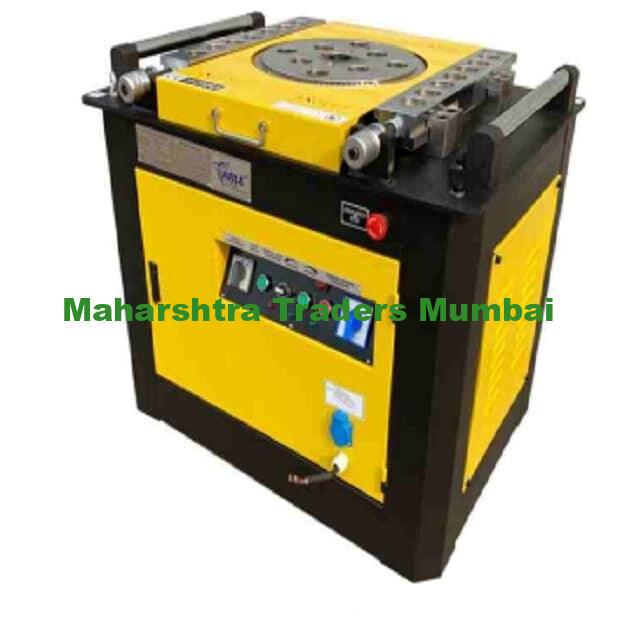 42Mm Able Blueline B-50-Gw-50 Steel Bar Bending Machine 1 The 42mm Able-Blueline B-50-GW-50 Steel Bar Bending Machine is a high-capacity, heavy-duty tool designed for bending steel bars with precision and ease. This machine is built to handle demanding tasks on large construction sites, offering exceptional performance, durability, and efficiency. Ideal for bending rebar used in reinforced concrete structures, it is an essential piece of equipment for professionals working on high-scale projects. Key Features: Cutting and Bending Capacity: Capable of bending steel bars up to 42mm in diameter, making it suitable for heavy-duty construction projects and large-scale rebar bending applications, such as bridges, high-rise buildings, and industrial foundations. Heavy-Duty Construction: Built with a robust and durable steel frame and high-quality components, the B-50-GW-50 is designed to withstand continuous heavy use on construction sites, providing reliability and longevity. High Efficiency and Performance: Equipped with a powerful motor that ensures fast and smooth bending operations, significantly reducing the time and labor needed to complete bending tasks. Precision Bending: Offers precise bending capabilities, ensuring that steel bars are bent to the exact specifications required for construction projects. This enhances the structural integrity of the reinforced concrete being produced. User-Friendly Operation: Designed with an intuitive control system that makes it easy for operators to use, even for those with minimal experience. The user-friendly interface helps reduce errors and increases productivity on-site. Safety Features: Includes protective safety covers, emergency stop buttons, and overload protection mechanisms, ensuring safe operation and preventing accidents during use. Compact and Portable: Despite its heavy-duty capabilities, the B-50-GW-50 is designed for mobility, featuring a compact structure and transport wheels, making it easy to move around job sites as needed. Low Maintenance: Engineered for minimal maintenance, this machine is designed to operate efficiently over time with little downtime or frequent servicing, ensuring long-term reliability and reduced operational costs. Energy Efficient: Optimized for energy savings without compromising on performance, making it a cost-effective solution for large construction projects. Applications: Ideal for bending a wide range of steel bars, including TMT, deformed, and round bars. Suitable for construction and reinforcement applications in large-scale projects, including bridges, highways, commercial buildings, and industrial structures. The 42mm Able-Blueline B-50-GW-50 Steel Bar Bending Machine offers a perfect blend of power, precision, and efficiency, making it an essential tool for any contractor or construction professional involved in heavy-duty bar bending tasks. Its robust design, ease of use, and safety features ensure that it delivers reliable performance in even the most demanding environments