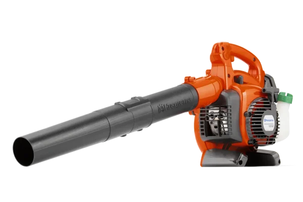 125B Efficient hand held blower that combines high blowing power with user friendliness. Perfect for home owners. Well balanced and easy to manouevre thanks to in-lined air out let.