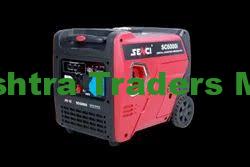 SENCI Petrol Super Silent Inverter Generator SC6000i-L - Description The SENCI SC6000i-L is a high-performance petrol inverter generator designed to meet the demands of both residential and professional users. With its powerful output, quiet operation, and advanced inverter technology, this generator provides reliable and clean power for a variety of applications. Key Features Impressive Power Output: Rated Power: 5500W Maximum Power: 6000W Capable of running high-demand appliances, tools, and sensitive electronics. Inverter Technology: Delivers pure sine wave power, ensuring safe and stable operation for devices like laptops, TVs, and medical equipment. Super Silent Operation: Noise level as low as 63 dB, making it ideal for residential use and noise-sensitive environments. Eco-Friendly and Fuel-Efficient: Eco Mode optimizes engine speed based on load, extending runtime and reducing fuel consumption. Durable and Portable Design: Heavy-duty construction with sturdy wheels and a foldable handle for easy transportation. Compact and robust, suitable for rugged outdoor conditions. User-Friendly Interface: Equipped with multiple AC outlets, a 12V DC port, and USB charging ports. Digital display for real-time monitoring of voltage, frequency, and running hours. Enhanced Safety Mechanisms: Includes low-oil shutdown, overload protection, and automatic voltage regulation for maximum safety. Applications Ideal for home backup during extended power outages. Suitable for outdoor events, camping, and RV use. Supports heavy-duty tools and appliances at job sites. Safe for powering sensitive electronic devices. The SENCI SC6000i-L combines power, efficiency, and convenience in a sleek, super silent package, making it the perfect generator for reliable and portable energy solutions
