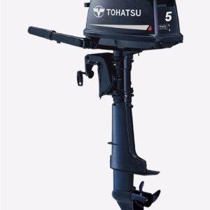 Tohatsu 2-stroke benefits Excellent reliability with proven 2-stroke technology Simple in design Easy operation and handling Loop charged induction for smooth operation and fuel economy CD ignition system for quicker starts Carrying handle Fundamentals for user convenience and reliability High grade marine aluminum alloy that provides the ultimate protection against corrosion Zinc coating on internal water passages for superior corrosion resistance Shifting: Forward (F) - Neutral (N) - Reverse (R) Aluminum propeller Built-in fuel tank 2.5 liter Separate fuel tank 12 liter Protection Safety lanyard (an essential protection feature standard on all Tohatsu outboards)