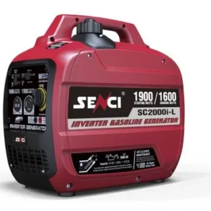 SENCI Petrol Super Silent Inverter Generator SC2000i-L - Description The SENCI SC2000i-L is a high-performance, portable petrol inverter generator designed for efficiency, reliability, and ultra-quiet operation. Perfect for camping, outdoor activities, home backup, and powering sensitive electronic devices. Key Features: Power Output: Rated Power: 1600W Peak Power: 2000W Delivers stable electricity, ideal for sensitive electronics such as laptops, smartphones, and appliances. Engine: Equipped with a robust petrol engine ensuring consistent and reliable performance. Inverter Technology: Produces clean, stable power with low harmonic distortion, ensuring the safety of delicate devices. Noise Reduction: Operates quietly with advanced soundproofing, making it suitable for noise-sensitive environments. Fuel Efficiency: Features Eco-Mode that adjusts engine speed to match power needs, maximizing fuel efficiency. Design & Portability: Lightweight and compact design with ergonomic handles for easy transportation. User-Friendly Control Panel: Includes indicators for low oil, overload, and output, along with simple controls for ease of use. Runtime: Optimized for extended runtime, perfect for long hours of use. Safety Features: Overload protection and low-oil shutdown to safeguard the generator and connected devices. Applications: Ideal for outdoor adventures, camping trips, RVs, home backup, and powering small tools or devices during outages. The SENCI SC2000i-L is a reliable and versatile power solution that combines portability, performance, and advanced inverter technology to meet your on-the-go energy needs