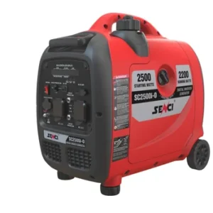 SENCI Petrol Super Silent Inverter Generator SC2500i-O - Description The SENCI SC2500i-O is a cutting-edge portable petrol inverter generator designed for superior performance, ultra-quiet operation, and high energy efficiency. Its compact design and reliable power output make it the perfect choice for outdoor adventures, home backup, and sensitive electronics. Key Features Power Output: Rated Power: 2200W Maximum Power: 2500W Provides stable, clean energy ideal for powering delicate electronics like laptops, phones, and TVs. Engine Efficiency: High-performance petrol engine with advanced inverter technology ensures consistent and safe power output. Whisper-Quiet Operation: Sound-dampening technology minimizes noise levels, making it suitable for residential and recreational use. Eco-Mode Technology: Automatically adjusts engine speed to match the load, improving fuel efficiency and extending runtime. Lightweight and Portable: Compact design with an ergonomic handle for easy transport and storage. Control Panel: Simple and intuitive controls featuring LED indicators for low oil, overload, and output status. Safety Features: Overload protection and automatic low-oil shutdown to prevent damage and ensure long-lasting performance. Applications Ideal for camping, RVing, and tailgating. Reliable backup for essential home appliances during power outages. Safe for sensitive electronics like computers and medical equipment. With its blend of portability, quiet performance, and clean power output, the SENCI SC2500i-O is the ultimate inverter generator for convenience, safety, and reliability