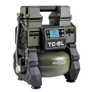 Sustainable Operation: The TCBL AC Air Compressor DC1081 operates on AC power, ensuring a quiet and silent performance, perfect for home use and various industrial applications. It is designed for a long-lasting operation without the need for oil, reducing maintenance costs and environmental impact. Heavy-duty Performance: With a powerful motor of 900W and an air delivery of 125l/min, this air compressor is suitable for various applications such as tire inflation, dust cleaning, and air nailing. Its maximum pressure of 0.9MPa or 130psi ensures efficient performance in demanding tasks. Multiple Industry Applications: The compressor is designed for use in various industries, including building material shops, manufacturing plants, construction works, decoration companies, and power tools. Its versatility makes it an ideal choice for users with diverse needs. Global Availability: With showrooms and local service locations in countries such as the United States, United Kingdom, France, Germany, and others, users can easily access support and maintenance services for their compressor. Warranty and Support: The TCBL AC Air Compressor DC1081 comes with a 1-year warranty and free spare parts, as well as video technical support, online support, and spare parts after the warranty period, ensuring users receive comprehensive assistance throughout the product's lifespan.