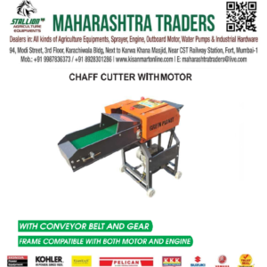 Overview: Introducing our high-efficiency Chaff Cutter with Conveyor Belt, designed for easy and effective cutting of chaff for livestock. This model comes without a motor, giving you the flexibility to use your own power source. It is built with a sturdy conveyor belt system that ensures smooth operation, making it ideal for small to medium-scale farming operations. Key Features: Conveyor Belt: Equipped with a durable conveyor belt for easy and efficient chaff processing. No Gear System: Simplified design without gears, reducing maintenance needs. High Capacity: Capable of processing 0.6-1T/h, making it suitable for varied agricultural needs. Sturdy Construction: Made with robust materials, including 10mm solid wooden ply packing for safe transport and storage.