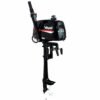 Aiqidi 3.5HP Gasoline Outboard Motor This 3.5HP 2-stroke outboard motor is suitable for a variety of applications. Its displacement is 61 cm³. The two-stroke design allows it to maintain the high quality fuel mixture and improve reliability, which helps increase your satisfaction with use. Its compact size and superior performance make it a smart choice for smaller boats and marinas with limited space. The compact design also makes this engine easy to store in your boat's hull. Applicable Ship Type The 2-stroke 3.5 horsepower outboard motor is suitable for small vessels of different materials, such as inflatable boats, wooden boats, FRP boats, plastic boats, and so on, ranging from 2.0m to 4.0m. Fuel Application Two-stroke machines use mixed fuel. Gasoline and engine oil should be mixed proportionally. Gasoline:oil = running-in period 25:1, 50:1 after running-in period. Other Notes This machine has no gears and has an aluminum alloy propeller. The machine can rotate 180 degrees in reverse Optional Models Tiller control, short shaft