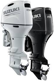 Fuel Efficient With a combination of our Lean Burn technology, a semi-direct intake system and a high performance compression ratio of 10.2-to-1, these new outboards deliver clean, efficient power. Compared to the current 175 and 150, the DF175A is 14% more fuel efficient and the DF150A shows a 7% improvement for significant savings at the fuel dock. Powerful With more torque (3.1% more for the DF150A and 2.7% more for the DF175A), as well as Suzuki’s proven offset driveshaft layout with 2-stage gear reduction, these new outboards generate more power throughout the full rpm range. Even on heavier, fully loaded boats, the DF150A and 175A take performance to the next level. Quick Acceleration The DF150A and DF175A now share the same engine block used for our popular DF200A. More displacement and improved mechanical design combine for quicker acceleration, whether out of the hole or in mid-range. We’re satisfying our customers’ desire for performance and improved fuel economy. Reliable These new outboards take full advantage of Suzuki’s proven Ultimate 4-stroke technology to provide season after season of reliable performance. A knock sensor keeps the engine running smoothly for improved durability. An O2 sensor improves engine efficiency and Suzuki’s water detecting system helps protect the engine from the effects of bad gas, which include poor combustion, lower power output and corrosion. * Data used in this product information was obtained through in – house testing under uniform conditions. Results will vary depending upon operating conditions. Advanced Technology for the Performance Offset Driveshaft EXPLANATION The engine powerhead is offset closer to the transom, moving the outboard’s center of gravity forward. ADVANTAGE Less vibration More compact engine Stable steering performance 2-Stage Gear Reduction EXPLANATION This system which incorporates the Offset Driveshaft features a first stage reduction between the crankshaft and drive shaft and a second stage reduction inside the gear case. This design makes a larger gear ratio possible, allowing it to turn a large diameter propeller for high propulsive efficiency while providing greater torque. ADVANTAGE High propulsive efficiency with large diameter propeller. Powerful navigation, maintaining propeller rotation even with a larger load. Power to turn large diameter propellers, offering quick acceleration. Multi-Stage Induction System EXPLANATION Intake manifold pipes are switched between short and long ones during low speed and high speed operation to ensure the right volume of air entering the engine. ADVANTAGE Increases output during high speed operation with greater volume of air input. Increases combustion efficiency and maximizes torque by increasing the density in the air intake during low speed operation. VVT (Variable Valve Timing) EXPLANATION The Variable Valve Timing is used to control the open and close timing on the intake valve depending on the engine operation. ADVANTAGE Offers smooth, powerful torque. Provides tremendous acceleration during operation at all speed ranges. Semi-Direct Air Intake System EXPLANATION This system brings cooler air directly into the multi- stage intake manifold, making it possible for the engine to operate more efficiently. ADVANTAGE Greater acceleration and top-end speed. O2 Sensor Feedback Control System EXPLANATION This system provides accurate, real-time information Delete the ECU uses to manage the fuel/ air ratio as operating conditions change. ADVANTAGE Enables emissions to be clean and stable. Helps maintain optimum engine operating efficiency across the engine’s full operating range. Lean Burn EXPLANATION The Lean Burn Control System supplies the right fuel and air mixture depending on the navigation conditions. ADVANTAGE Significant improvement in fuel economy in all speed ranges especially at cruising speed. Fuel use and expense are reduced thanks to improved fuel economy. Suzuki Anti-Corrosion System EXPLANATION Special protection is applied to the aluminum surface using high strength bonding to protect the aluminum made exterior parts. ADVANTAGE Protection against corrosion helps increase the overall engine durability. Suzuki Water Detecting System EXPLANATION Designed to help protect the engine from moisture in the fuel utilizing a water detecting fuel filter to alert the operator with both visual and audio warnings when water is present in the fuel. ADVANTAGE Protects engine from poor combustion, lower power output, and corrosion.