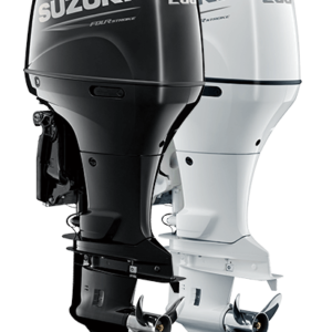 Semi-Direct Air Intake System A specially designed cowl and semi-direct air intake system were designed to provide cooler air to the tuned long-track intake manifold while a four valve per cylinder DOHC powerhead with Variable Valve Timing lets the engine breathe more efficiently increasing acceleration and top end speed. Added to that are a fuel injection system and Suzuki’s Lean Burn Technology for improved fuel economy. Big Block—High Performance Engine With the DF200A, our goal was to build an outboard that provides all of the power and performance of a 147kW (200PS) class V6 outboard using a lighter, more compact four-cylinder configuration. To deliver that level of performance our engineers used an inline four-cylinder engine with a 2.9-liter “Big-Block” displacement and a higher 10.2:1 compression ratio to generate impressive acceleration and low-end torque. Advanced Technology for Performance Semi-Direct Air Intake System The cover on the new DF200A has a modern upswept design giving it an innovative look. Underneath the looks though, the design is all about function. Incorporated into the cowl is a semi-direct air intake system that delivers cooler air directly to the engine’s tuned multi-stage induction module. Engines breathing cooler air are able to increase operating efficiency resulting in greater acceleration and top-end speed. The cover’s design also helps reducing the temperature inside of the engine with ports that allow the rotating flywheel to push warm air inside of the cover to the outside. Resonator The engine’s exhaust system is a well-known source of engine noise, but another, often overlooked source is the intake manifold. Air being sucked into the intake manifold at high velocities can generate a harsh sound. The DF200A incorporates an air intake resonator that reduces such noise keeping operation exceptionally quiet. Suzuki Lean Burn Control System The Suzuki Lean Burn Control System is an intelligent fuel delivery system that achieves remarkable improvements in fuel consumption making fuel-efficient four-stroke outboards even more economical. Monitoring engine performance and operating conditions in real time, the system uses the 32-bit onboard ECM to predict fuel needs and deliver a leaner, more precise fuel mixture across the outboard’s operating range. The results show significant improvements in fuel economy across the entire powerband, including the cruising range where the engine is used a majority of the time. Comparing the new DF200A with the original V6 DF200, tests show up to a 19% increase in fuel efficiency mainly in the cruising range (around 70% of its maximum speed). * Data used in the graphs were obtained through “In-House Suzuki Testing” under uniformed conditions. Results will vary depending upon operating conditions (boat design, size, weight, weather, etc.) O2 Sensor Feedback Control System Like many of Suzuki’s high-end outboards, the DF200A features an O2 Sensor Feedback Control system that helps maintain optimum engine efficiency. The system monitors engine operating conditions to provide input to the ECM allowing it to manage the fuel/air mixture for maximum performance across the engine’s full operating range. Big Block—High Performance Engine The design goal for the new DF200A was to provide boaters with the performance of a V6 DF200 outboard from a more compact, lighter weight four-cylinder engine. For this, Suzuki engineers started with the 2.9-liter straightfour block used on DF150/175, updating the “Big Block” design with a DOHC four-valve per cylinder powerhead and a 10.2:1 compression ratio. In addition, the engine incorporates Variable Valve Timing, Multi-stage Induction, and a 32-bit onboard computer. The end result is an engine that weighs 30kg less than the its V6 version making it an excellent choice for powering bass boats and other lightweight vessels. It’s also an excellent choice for those wanting to upgrade older boats fitted with V6 two-strokes. Multi-Stage Induction (MSI) Getting the right amount of air into the cylinder has a great impact on performance. High-speed operation typically requires a greater volume of air, low-speed less. Suzuki’s Multi-Stage Induction system meets these needs by utilizing two intake manifold pipes per cylinder to ensure the engine gets the right amount of air. At low rpm, air enters the combustion chamber through a longer, curved manifold pipe designed to improve combustion and improve low-end torque. As rpm increases, the valves open on the direct intake pipes. Shorter and lacking resistance, these pipes allow a greater volume of air into the chamber, increasing the engine’s ability to breathe efficiently at high rpm resulting in higher power output during high-speed operation. Higher Compression Ratio 10.2:1 Drawing upon our experience building race engines for motorsports, Suzuki engineers have designed the DF200A’s in-line four-cylinder engine with a higher compression ratio of 10.2:1. The higher compression ratio delivers a noticeable improvement in performance and power output from the engine’s 2,867cm3 displacement. Largest Displacement In Its Class Displacement has a direct effect on acceleration and torque. Generally speaking, the more the higher. For that reason, the DF200A is designed with a 2,867cm3 displacement making it the largest available in the 147kW (200PS) four-cylinder four-stroke class. VVT (Variable Valve Timing) Variable Valve Timing is utilized on many of Suzuki’s highend outboards to deliver high performance across the outboard’s full powerband while retaining the benefits that four-stroke technology provides. The system starts with an innovative cam profile designed for delivering maximum output and performance at high rpm. Variable Valve Timing is used to vary intake timing with the camshaft to optimize timing for low to mid-range operation. This allows the engine to deliver maximum power output across its entire operating range producing greater low to mid-range torque for powerful acceleration. The entire process happens automatically leaving you to enjoy the power and performance. Smooth Operation Counter Balancer System One of the inherent characteristics common to in-line four cylinder engines when operating at high rpm is a secondary vibration that is directionally in line with the piston’s movements. To neutralize this vibration, Suzuki engineers utilize a secondary balancer system that counters the piston’s movement with a horizontal motion. To achieve this, the balancer is divided into left and right sections each rotating in an opposite direction at twice the speed of the crankshaft, effectively countering the secondary vibrations and producing smoother engine operation. Quiet Operation Suzuki four-stroke outboards have long been noted for their exceptionally quiet operation. Suzuki engineers go to great lengths incorporating methods designed to keep outboard operation as quiet as possible. In a noise comparison test between the DF200A and a competing 147kW (200PS) in-line four-stroke outboard, the results clearly show that the DF200A runs quieter than its competitor. Thrust Mount System The new DF200A incorporates a combination of soft type and high thrust rubber mounts on both the upper and lower mounts to reduce engine vibration and provide stable operation. Soft type rubber mounts are used to absorb vibrations generated in the idling through 2,000 rpm range while high thrust rubber mounts deliver stable operation under high loads increasing power and performance. Offset Drive Shaft Pioneered by Suzuki, the use of the offset drive shaft on four-stroke outboards has long been utilized to reduce the size of the outboard. Found on all Suzuki four-strokes from the DF70A and up, this design positions the crankshaft in front of the drive shaft simultaneously moving the outboard’s center of gravity forward. While the design contributes greatly to the outboard’s overall compactness and increased power performance, it also moves the engine’s axis of inertia, the point where engine vibrations are at a minimum, up over the upper engine mount, thus greatly reducing vibration. These outboards also incorporate two-stage gear reduction designed to take maximum advantage of the power produced by these high performance engines. Providing a final drive ratio of 2.50:1—the largest you can find in either of these outboard classes—it delivers powerful torque for quick acceleration and great top-end speed. Advanced Electronics 32-Bit ECM (Engine Control Module) The DF200A is equipped with a 32-bit ECM (Engine Control Module) that provides precision control over motor operation, particularly the ignition and fuel delivery systems. This powerful onboard computer monitors and processes key data gathered in real-time from a series of sensors placed in areas crucial to engine operation. Those sensors include the Manifold Absolute Pressure Sensor, Crankshaft Position Sensor, Intake Air Temperature Sensor, Shift Position Sensor, Throttle Position Sensor, Cylinder Wall Temperature Sensor, Camshaft Position Sensor, and Exhaust Manifold Temperature Sensor. Using these data the computer delivers precision control of the engine’s ignition and fuel systems maintaining an optimal spark and fuel supply under all operating conditions. High Output Alternators These days boats are equipped with a wide array of electronics that demand an ample flow of power to keep them running. On the other hand, the DF200A is equipped with an alternator engineered to produce a majority of its maximum output of 44A (12V) with the motor running at a low 1,000rpm—ample for most circumstances. Multi-Point Sequential Electronic Fuel Injection Suzuki pioneered the use of electronic fuel injection in four-stroke outboards with the launch of its original DF70/60 in 1997. Suzuki’s Multi-Point Sequential Electronic Fuel Injection supplies each of the engine’s cylinders with an optimized mixture of fuel and air that is injected into the cylinder at high pressure according to commands from the ECM’s 32-bit computer. The system delivers improved fuel economy, crisp acceleration and reduced emissions that meet emissions regulations. It also conforms to the Recreational Craft Directive (RCD) Standards, Directive 2003/44EC of the European Parliament and of the Council, and has received a three-star rating from the California Air Resource Board (CARB). Designed with Convenience in Mind Water-cooled Voltage Regulator with Isolator Water-cooled voltage regulators incorporated on both outboards dissipate heat in the regulator to enhance durability. The battery charging system also incorporates an isolator function that allows the use of two batteries. The system splits electric current into two circuits and is designed to safeguard the main battery in the event that the sub battery becomes drained. Fuse Box Fuses for the outboard’s electrical system are housed in a single fuse box located on the side of the outboard motor. This design keeps the outboard’s exterior clean while providing convenient access. Tilt Limit System To protect the boat and motor from damage that can occur when tilting the motor, both outboards incorporate a user adjustable tilt limit switch that prevents the outboard from tilting beyond a predetermined point. Dual Engine Flush Ports Over time, salt, sand, and dirt buildup can restrict flow in the cooling system causing damage. To help prevent such buildup, both outboards are equipped with two freshwater flush ports that make flushing the cooling system as easy as possible. With one port located on the port side of the down housing and a second on the front panel, you’ll always have easy access to the flushing system whether the boat is in or out of the water. Knock Sensor Found on DF140A and DF115A, the knock sensor monitors combustion to provide the ECM with information needed for precise management of engine timing for optimum performance. In addition to maximizing power output, the system also helps increase engine durability. Suzuki Water Detecting System Water in the fuel can lead to problems that include poor combustion, lower power output, and corrosion. The Suzuki Water Detecting System is designed to help protect the engine from moisture in the fuel utilizing a water detecting fuel filter to alert the operator with both visual and audio warnings when water is present in the fuel. The filter is also designed to let you check for water visually. Durability and Reliability Suzuki's Anti-Corrosion Finish To guard against corrosion, Suzuki protects its outboards with its own specially formulated Suzuki Anti-Corrosion Finish. Applied directly to the outboard’s aluminum alloy, this finish provides maximum bonding of the finish to the aluminum surface. Layering an epoxy primer undercoat, black metallic finish, and clear acrylic fiber finish on top of this forms an effective treatment against corrosion, protecting those parts of the outboard’s aluminum alloy that are constantly exposed to saltwater.