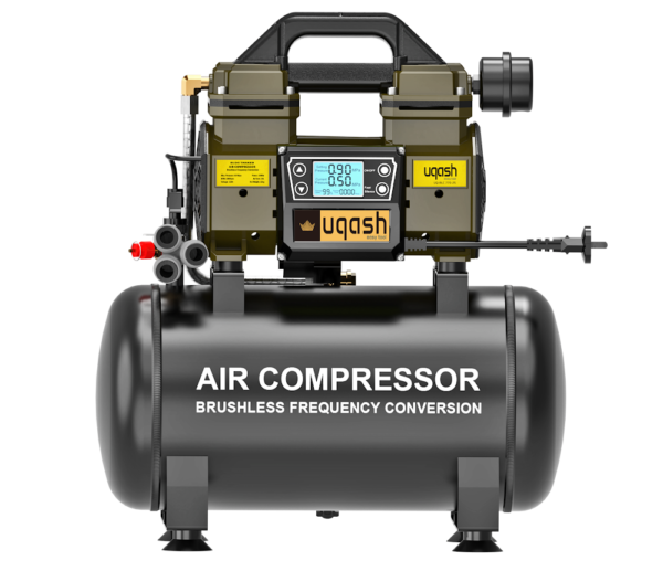 High Capacity Air Tank Equipped with a large air tank capacity to support extended usage without frequent refills. Heavy-Duty Performance: Designed for heavy-duty applications, capable of powering pneumatic tools and machinery with ease. Versatile Applications Suitable for a wide range of applications, from construction sites and workshops to industrial facilities and more. Smart Control Panel Features a user-friendly control panel with intuitive controls for easy operation and monitoring.