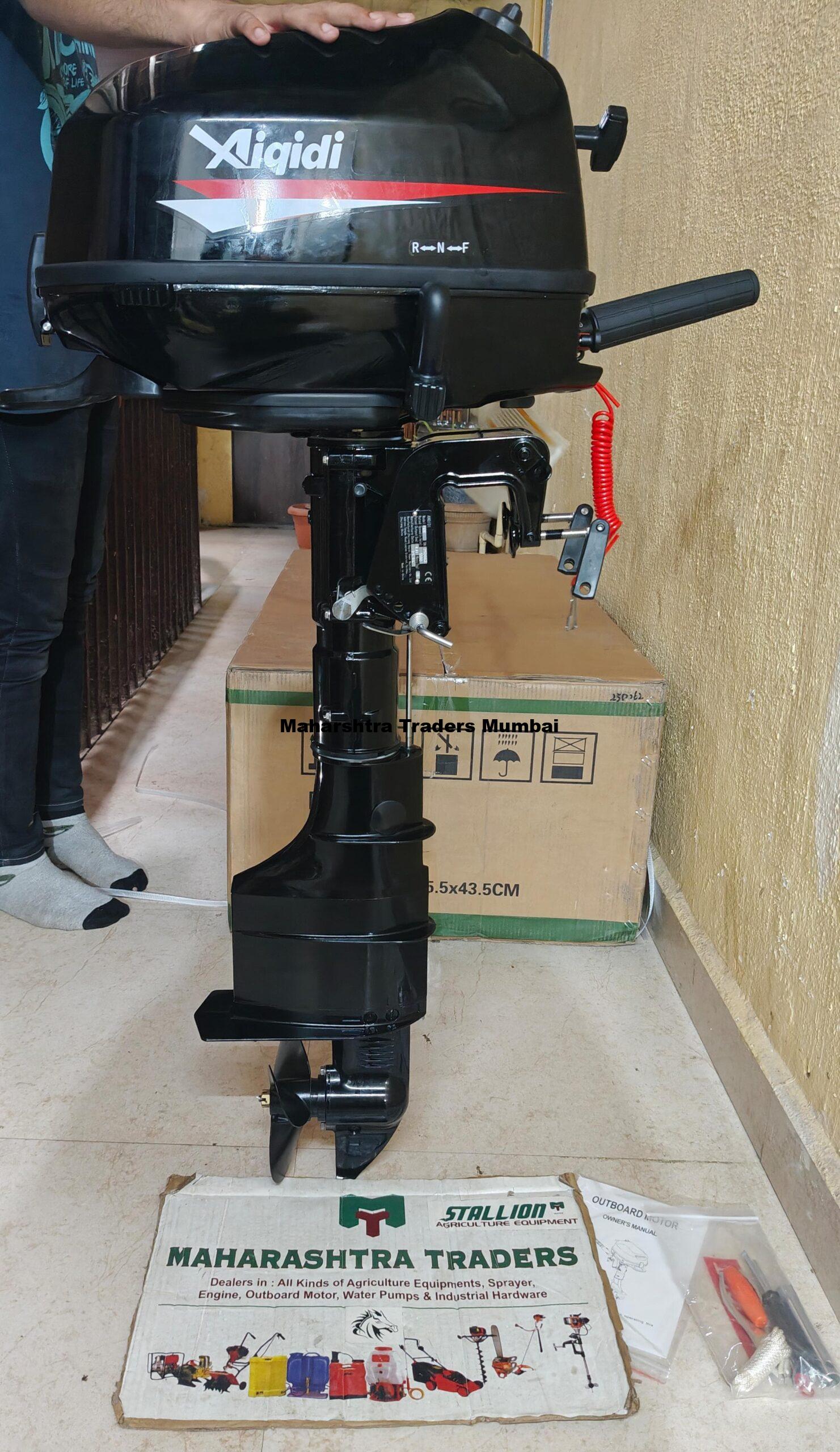 4 Stroke Water Cooled Professional 6Hp 4S Outboard Motor 1 6HP Outboard Motor, 4-Stroke Boat Engine, Water Cooled Outboard Motor, Long Shaft Outboard, Fishing Boat Engine, Marine Engine India, Petrol Boat Motor, Outboard Motor for Fishing, High Power Boat Engine, Professional Outboard Motor, Maharashtra Traders Mumbai, Boat Engine for River Use, Small Boat Engine, Marine Equipment India, 4 Stroke Outboard