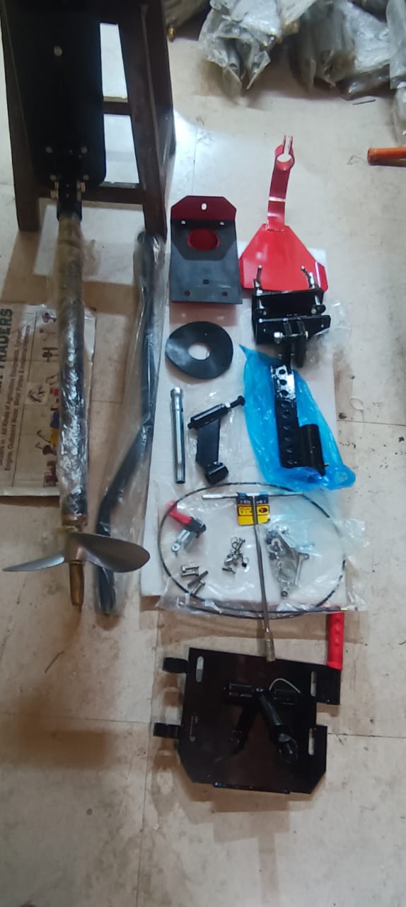 Stallion Short Tail Sc 300 Mud Motor Kit For Fishing Boats – Compatible With Honda Gx270/Gx390/Gx430 Petrol Engines – Engine Not Included – Heavy-Duty Boat Motor Attachment For Rivers, Shallow Water, Mud &Amp; Weeds – Ideal For Indian Fishermen &Amp; Traditional Boats 3 short tail mud motor, outboard boat motor kit, fishing boat motor India, Honda GX200 compatible shaft, GX160 mud motor kit, boat engine shaft system, shallow water boat motor, river boat motor India, traditional fishing boat motor, Indian OBM shaft, mud motor attachment, longtail short shaft, outboard shaft kit, boat propeller shaft kit, engine-less boat motor, Stallion mud motor India, petrol engine boat shaft, irrigation boat motor, Maharashtra Traders Mumbai