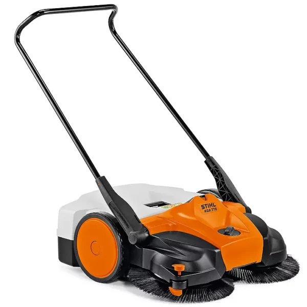 Stihl KG 770 sweeping machine, manual floor sweeper India, Stihl walk-behind sweeper, Karcher KG 770 equivalent sweeper, industrial floor sweeper manual, street cleaning sweeper machine, hand-operated sweeping tool, Stihl outdoor cleaning equipment, KG 770 for sidewalks and pavements, road cleaning machine India, lightweight push sweeper Stihl, domestic floor sweeper machine, commercial manual sweeper for yard, weed and leaf sweeper, sweep debris automatically, industrial cleaning tool India, street sweep machine for farms, Stihl sweeping machine price India, manual garden sweeper for dry leaves, efficient floor cleaning equipment, sweeper without power India, quiet manual sweeper, Stihl KG770 warranty machine, walk-behind machine for pathways, eco-friendly sweeper tool.