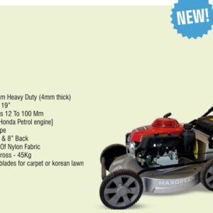 petrol lawn mower MRP 19 ALP, heavy-duty grass cutter, 19-inch petrol mower, commercial petrol mower India, push-type petrol mower, aluminium deck lawn mower, professional lawn mower for gardens, adjustable height petrol grass cutter, rear discharge petrol mower, durable petrol grass cutting machine, landscaping petrol mower, best petrol lawn mower brand, powerful petrol grass cutter for parks, long-lasting petrol mower equipment, walk-behind petrol lawn mower, affordable commercial lawn mower, petrol mower dealer Mumbai, buy petrol mower online India, high-performance lawn mower petrol, lawn mower with collector box, petrol grass cutter for hotels, heavy-duty lawn mower for institutions, petrol mower spare parts available, petrol mower for large lawns, premium quality petrol mower.