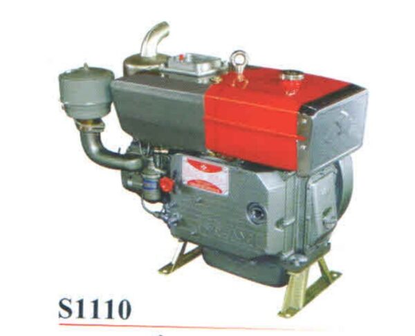 Sifang S1110 Horizontal Shaft Diesel Engine – 30 HP High-Performance Engine for Agriculture, Water Pumps, and Generators  Fuel-Efficient & Reliable