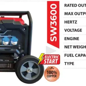 wift pro sw3600 generator, 3000w portable generator, 2800w petrol generator, best generator for home use india, agriculture generator petrol, silent generator with electric start, avr technology generator, copper winding generator, shop backup generator, farm generator 7hp, small industrial generator, food truck generator, construction site generator, petrol generator with wheels, best generator for welding machine