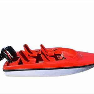Frp 4 Seater Speed Boat With 6hp 4s Outboard Motor 15*5.5*3 Feet