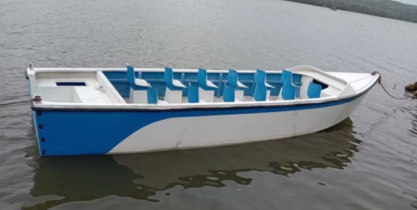 FRP 12 Seater Speed Boat without engine – large fiberglass boat for tourism,