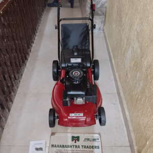 Stallion 4 HP Self Propelled 20 Inch Petrol Lawn Mower,Stallion petrol lawn mower, 4 HP lawn mower, self propelled lawn mower, 20 inch lawn mower, petrol grass cutting machine, heavy duty garden mower, professional lawn mower, petrol garden mower, Stallion 4 HP lawn mower, large lawn mower India, petrol grass cutter, landscape mower, commercial petrol lawn mower